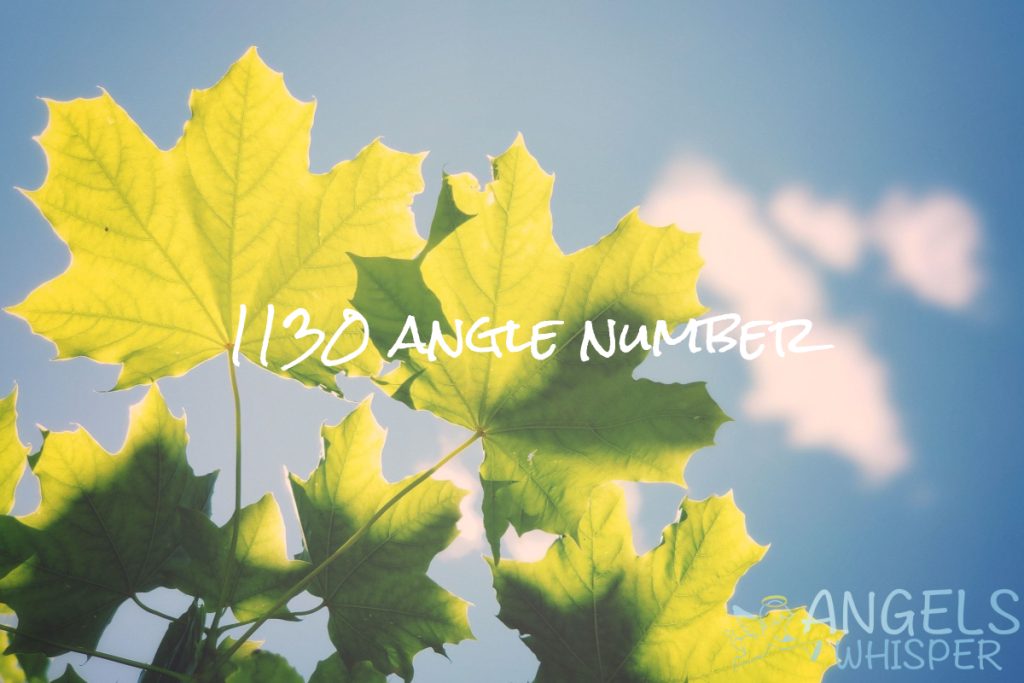 1130 angle number