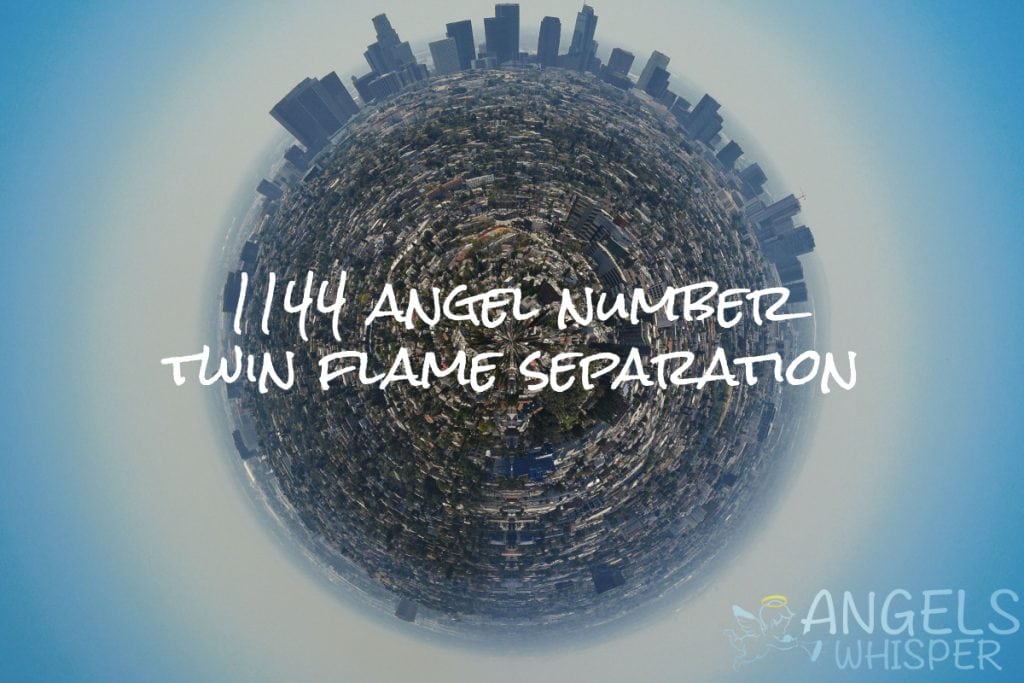 1144 angel number twin flame separation